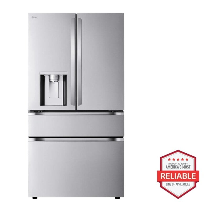 LG 29 Cu. Ft. Smart Standard-depth Max™ 4-door French Door Refrigerator With Full-convert Drawer™ Refrigerator