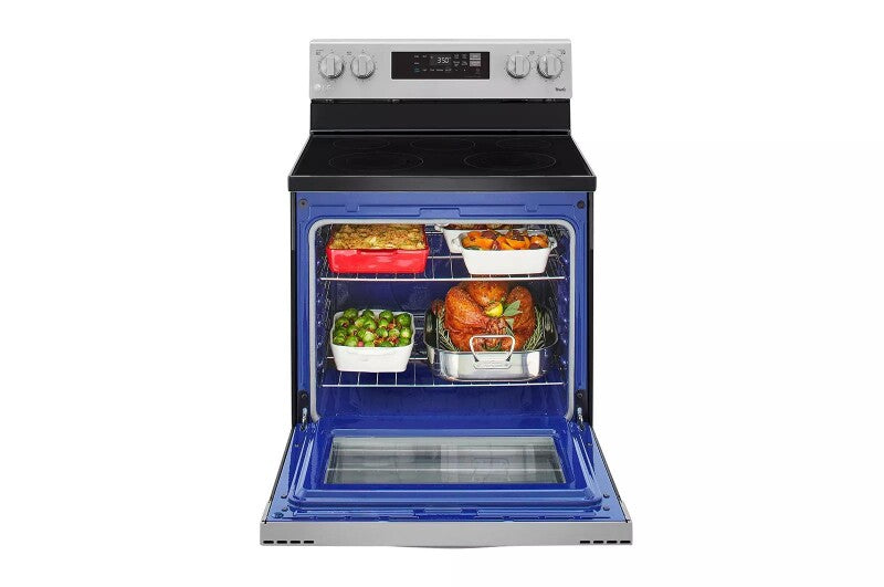 LG 6.3 Cu. Ft. Smart Wi-fi Enabled Electric Range With Easyclean® Range