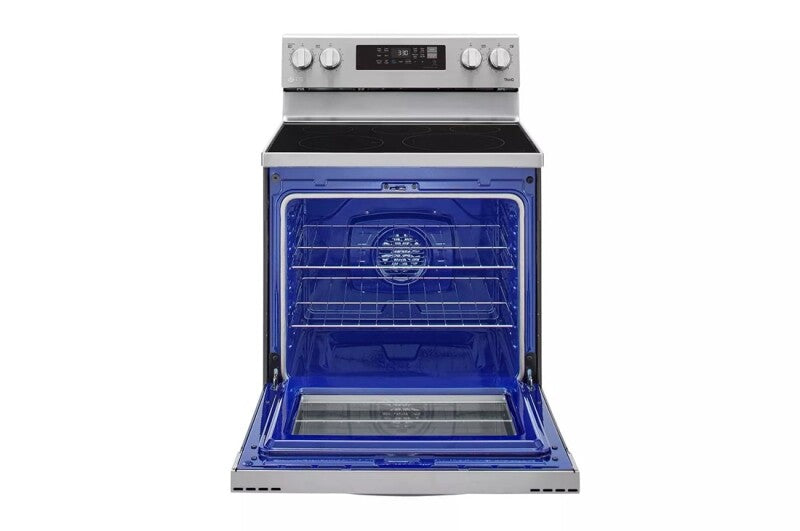 LG 6.3 Cu. Ft. Smart Wi-fi Enabled Fan Convection Electric Range With Air Fry & Easyclean® Range