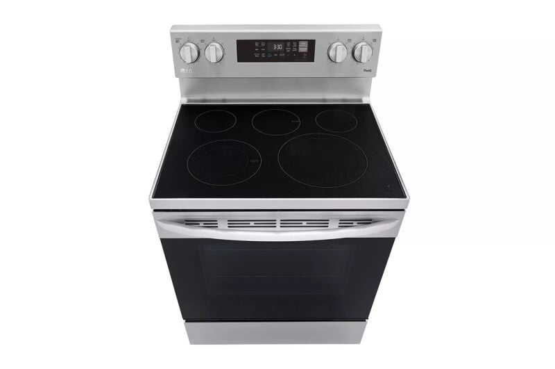 LG 6.3 Cu. Ft. Smart Wi-fi Enabled Fan Convection Electric Range With Air Fry & Easyclean® Range