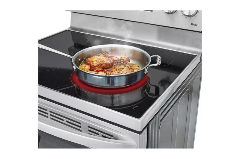 LG 6.3 Cu. Ft. Smart Wi-fi Enabled Fan Convection Electric Range With Air Fry & Easyclean® Range
