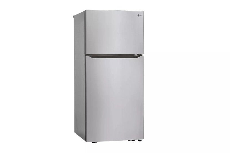 LG 20 Cu. Ft. 30 Inch Wide Top Freezer Refrigerator - Stainless Steel Refrigerator