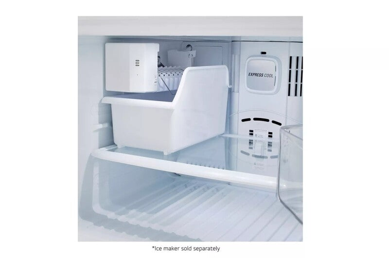 LG 20 Cu. Ft. 30 Inch Wide Top Freezer Refrigerator - Stainless Steel Refrigerator