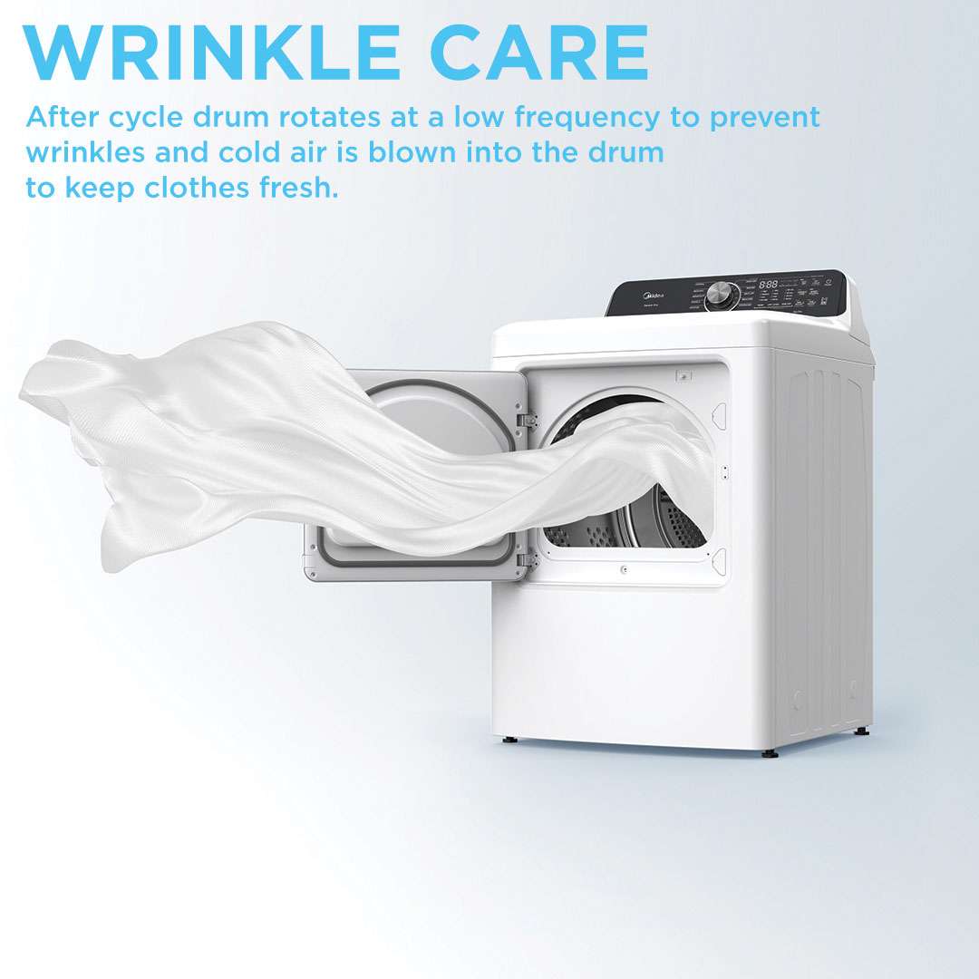 Midea 7.0 cu. ft. Front Load Electric Dryer (White) Dryer