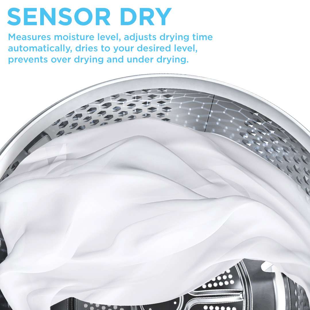 Midea 7.0 cu. ft. Front Load Electric Dryer (White) Dryer