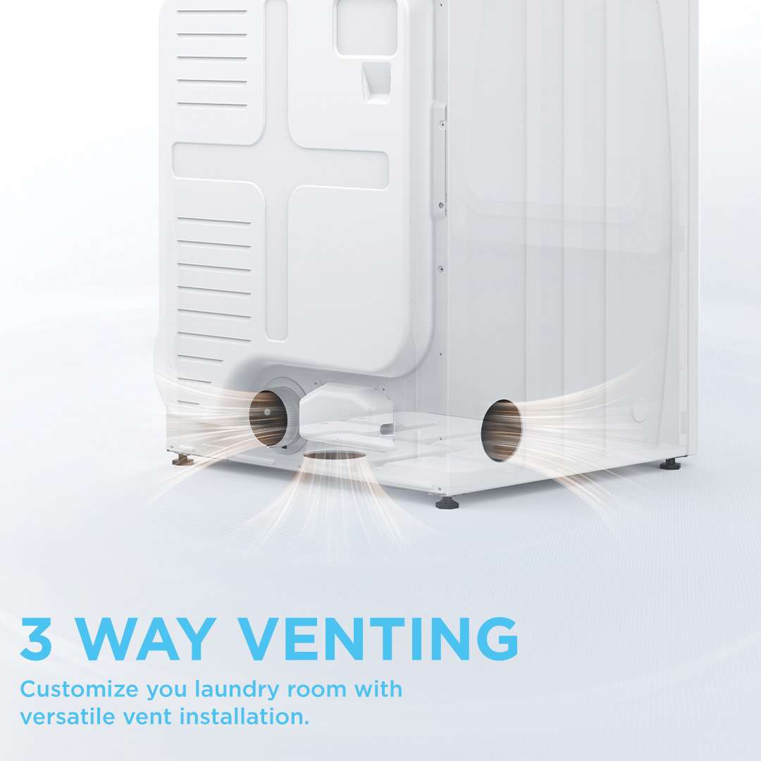 Midea 7.0 cu. ft. Front Load Electric Dryer (White) Dryer