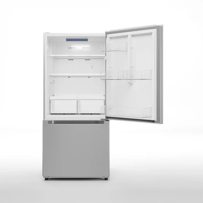 Midea 18.7 cu. ft. Garage Ready Bottom-Freezer Refrigerator (Stainless Steel) Refrigerator