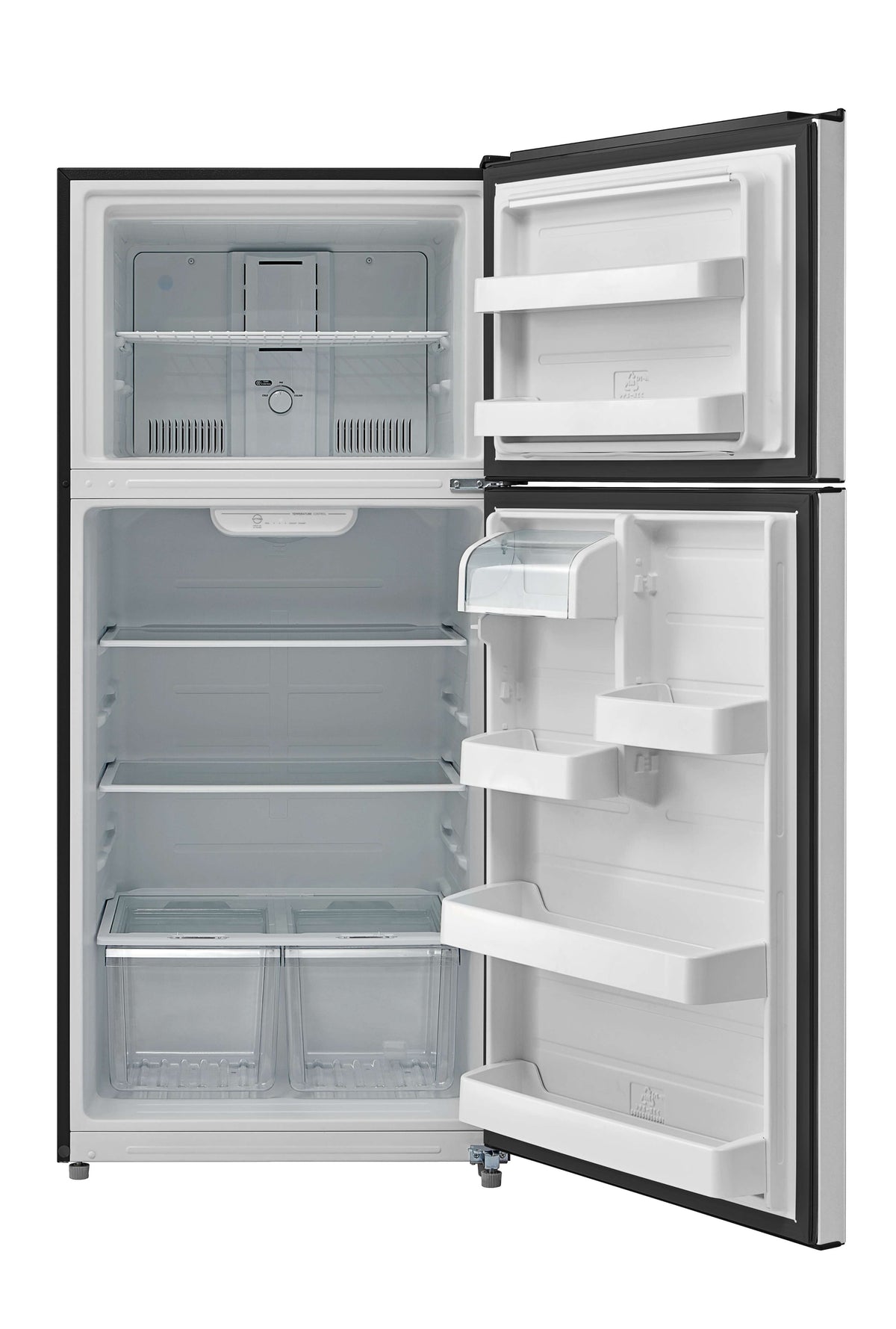 Midea 18 cu. ft. Counter-Depth Top-Freezer Refrigerator (Stainless Steel) Refrigerator