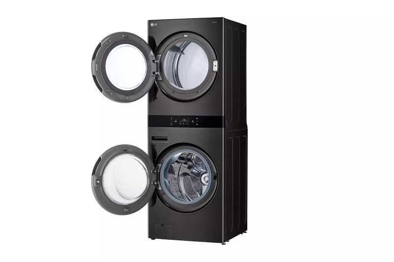 LG Single Unit Front Load Washtower™ With Center Control® 5.0 Cu. Ft. Washer & 7.4 Cu. Ft. Electric Dryer Specialty Laundry
