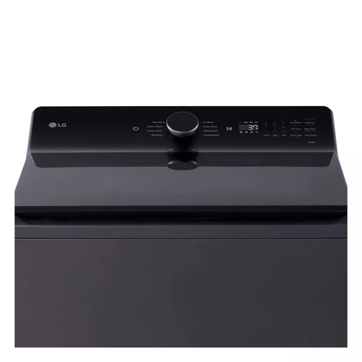 LG 5.3 Cu. Ft. Mega Capacity Smart Top Load Washer With 4-way® Agitator, Easyunload™ & Ai Sensing Washer