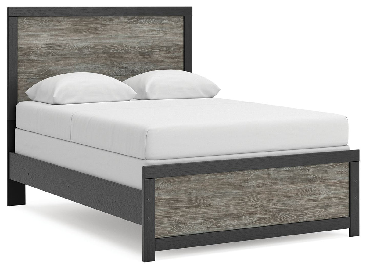 Broachmyn Black/Gray Full Bed