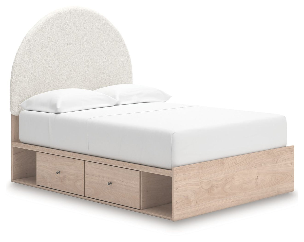 Arloster Full Upholstered Bed with Storage (Side Storage, 1 Storage Unit)