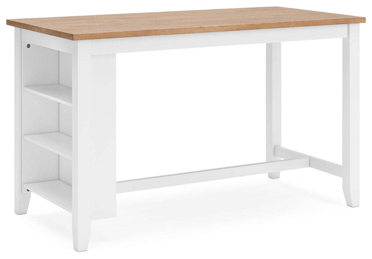 Gesthaven Natural/White Counter Table