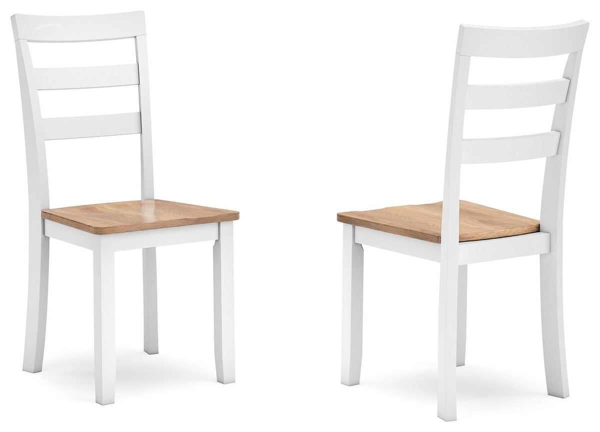 Gesthaven Natural/White Dining Chair