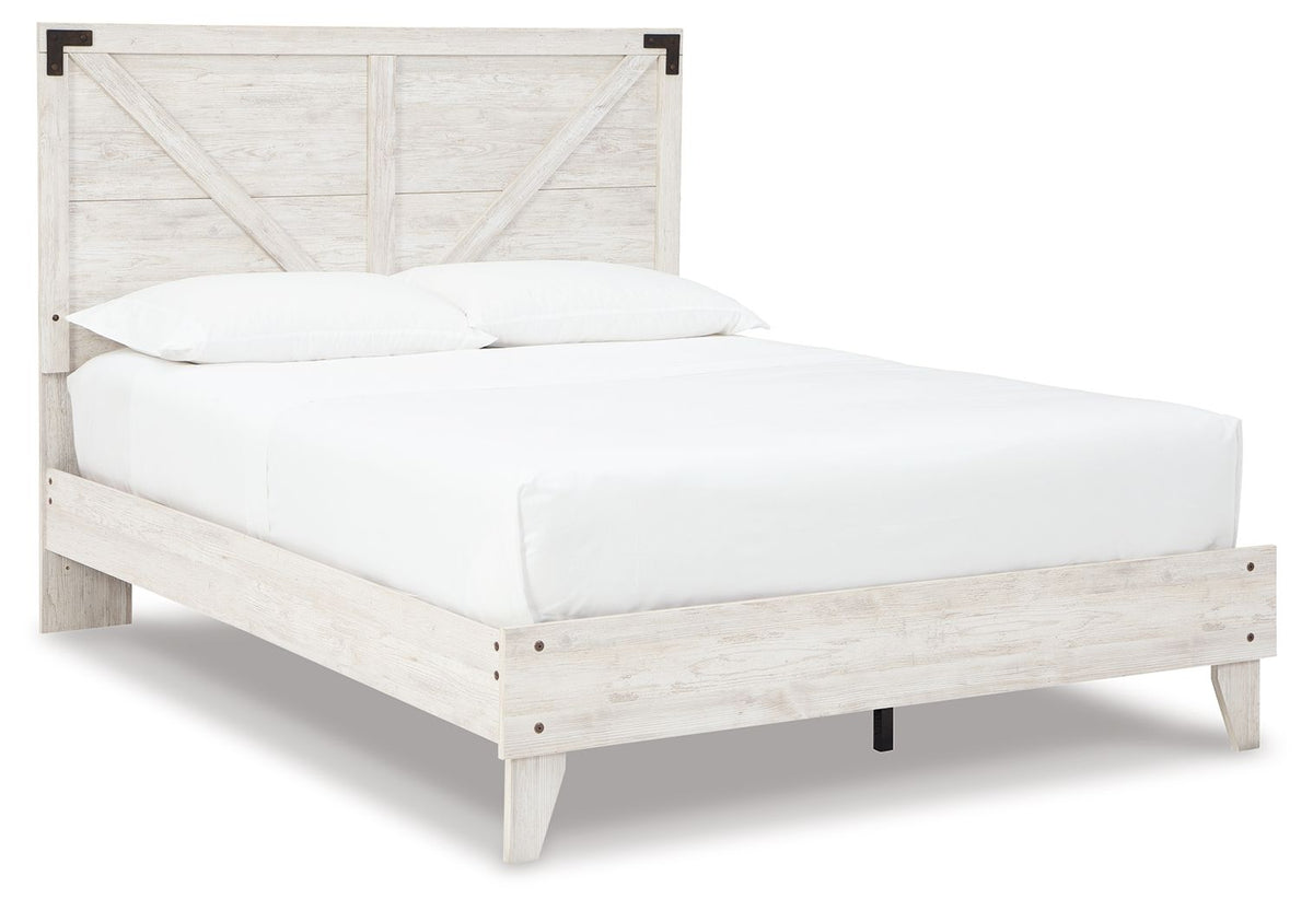 Shawburn Queen Crossbuck Bed