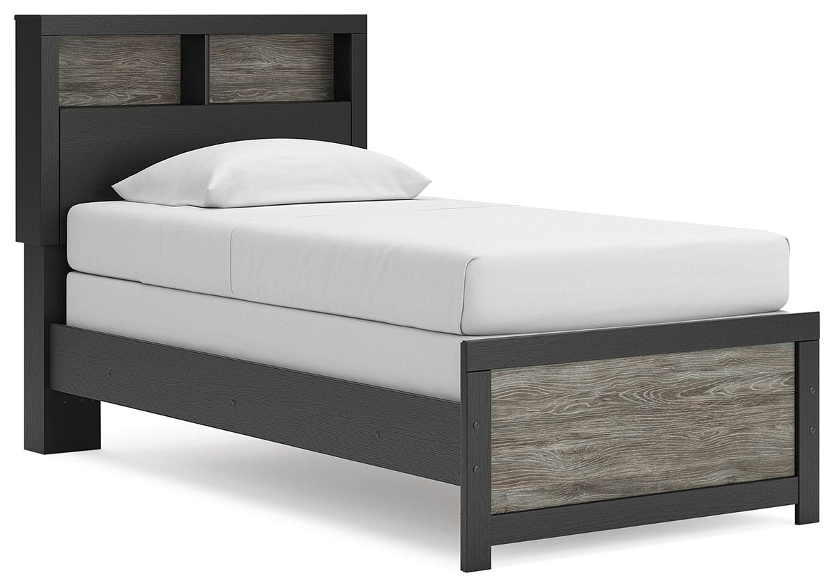 Broachmyn Twin Bookcase Bed