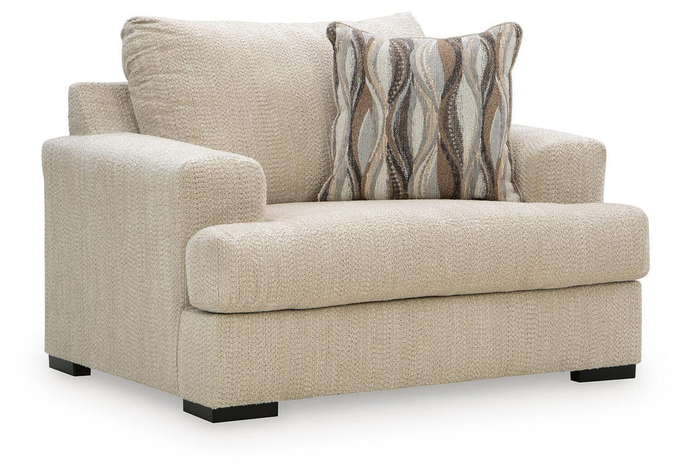 Lofwood Oatmeal Oversized Chair
