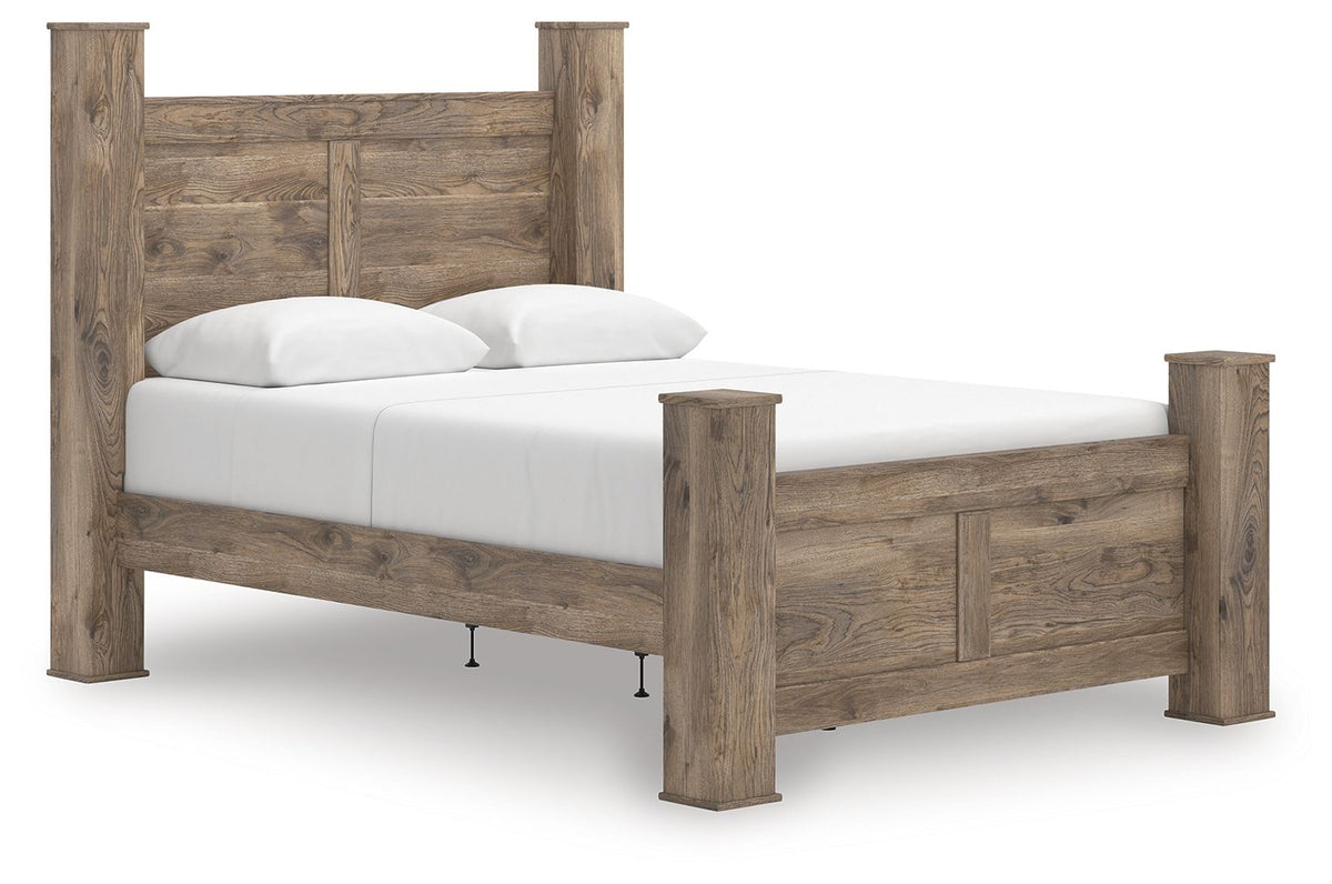 Rusticott Queen Poster Bed