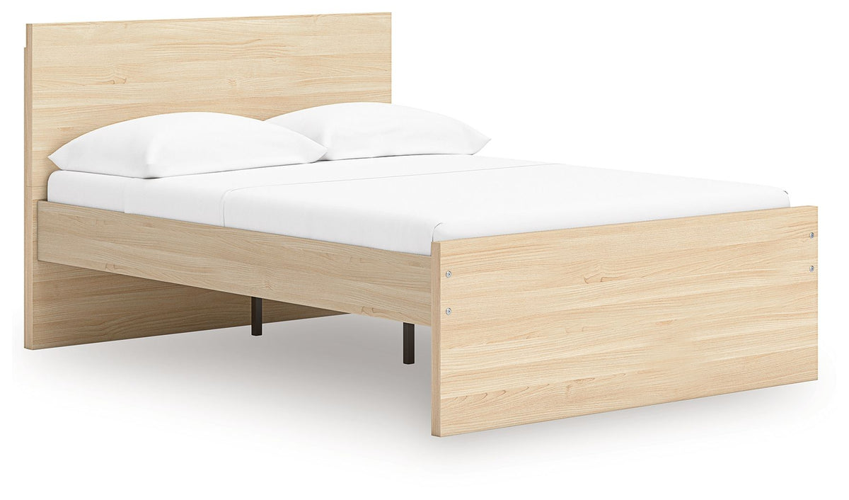Onita Natural Full Bed (Panel Platform)