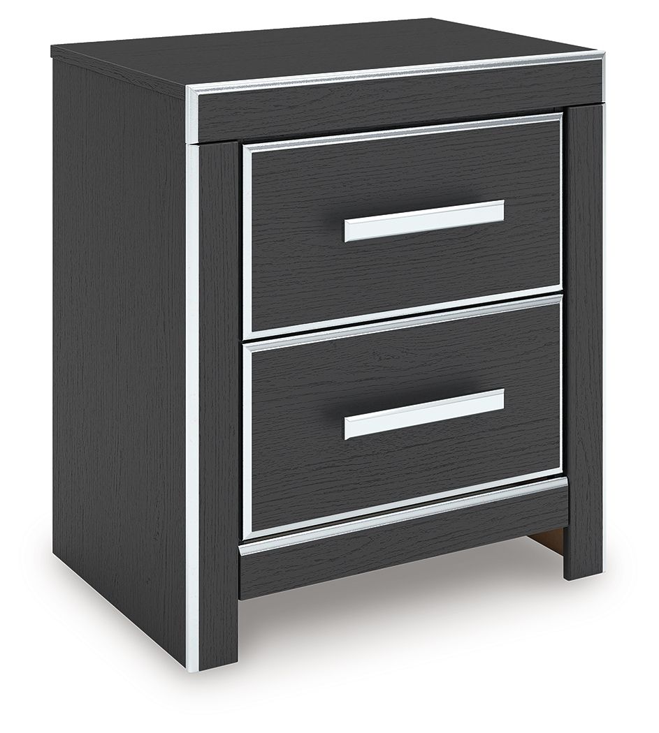 Zuraleus Black Nightstand