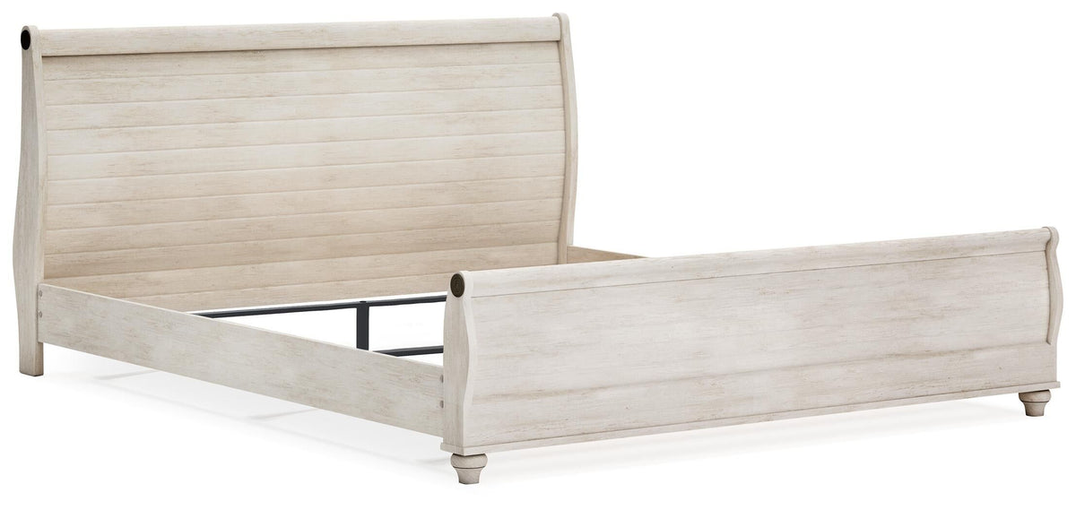 Willowton Queen Sleigh Bed