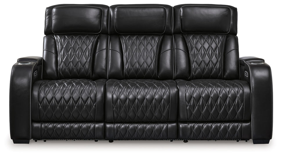 Boyington Black Sofa