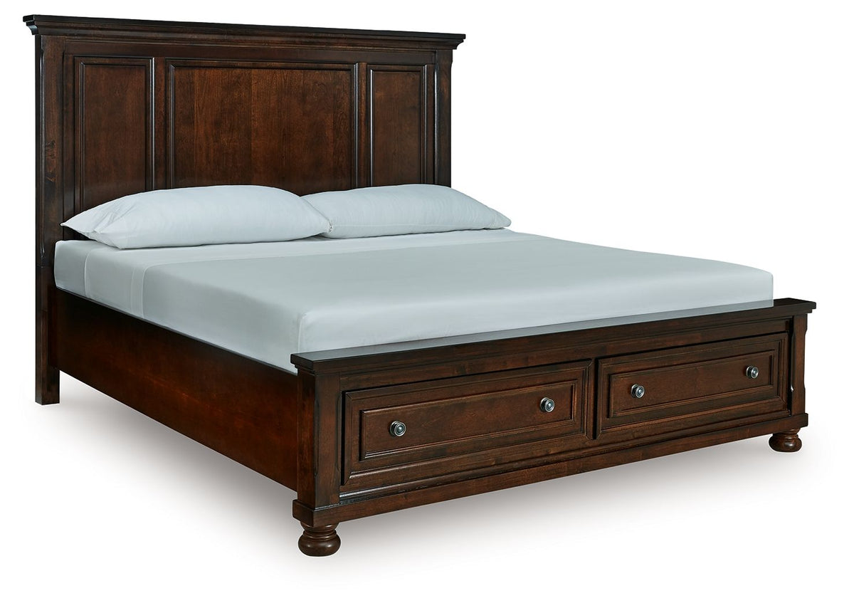 Porter King Storage Bed