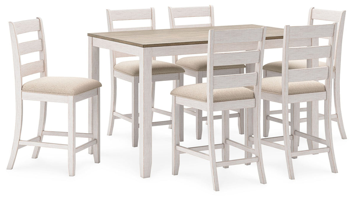 Skempton Counter Height Dining Table and Bar Stools (Set of 7)