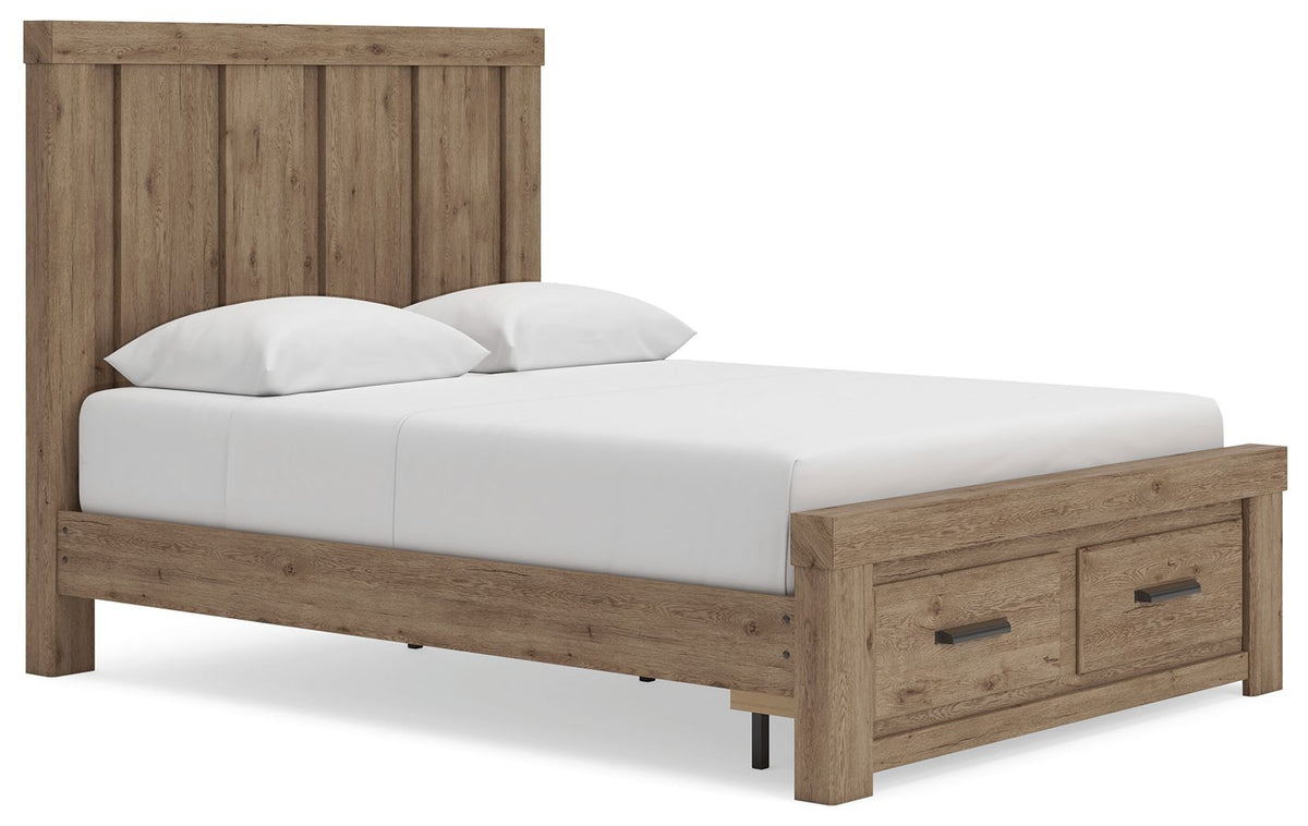 Oliandon Queen Storage Bed