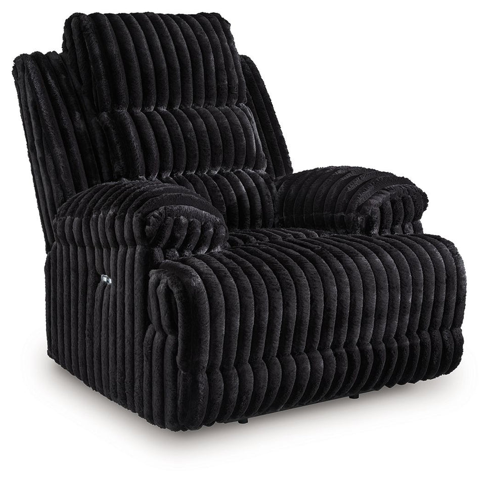 Rhines Falls Onyx Recliner