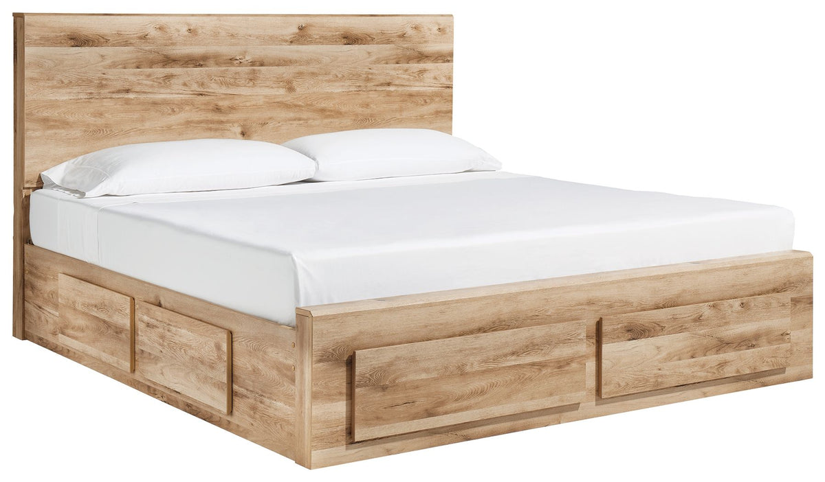 Hyanna King Storage Bed with 2 Under Bed Storage Drawers